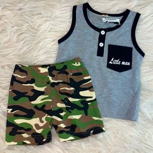 Boys boutique outfit set